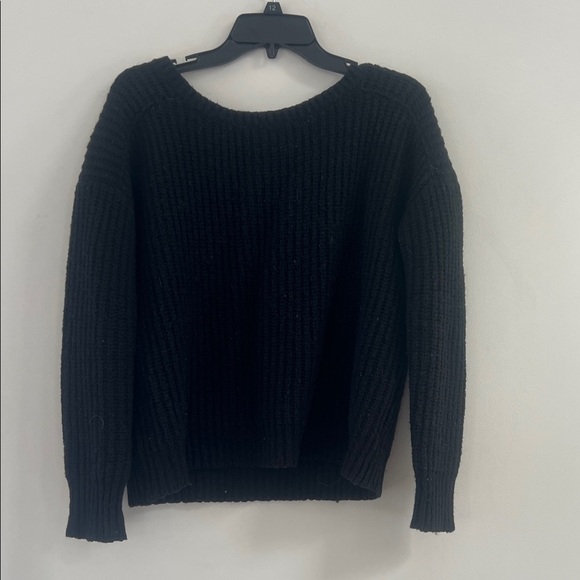 Express Sweaters - Express Women's Black Ribbed Sweater